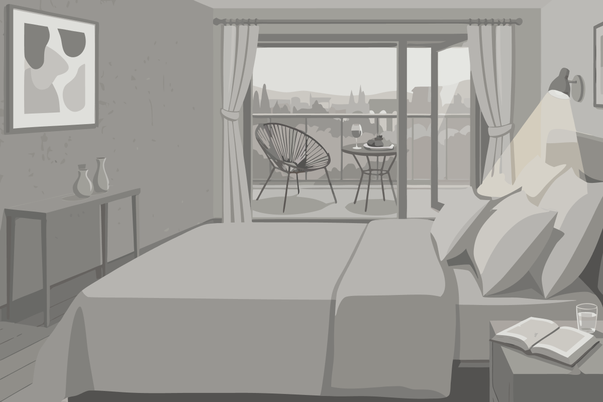 Double Room with Mountain View